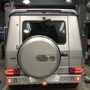 Luci Posteriori LED Nere di Alta Qualità per <span class=keywords><strong>Mercedes</strong></span> <span class=keywords><strong>Classe</strong></span> G W463 G500/G550 - Accessorio Fanale Posteriore per G Wagon - Product Image 5