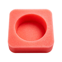 Insert en mousse EPE personnalisé en laine perlée, doux et amortissant, pour l'emballage et l'expédition de boîtes cadeaux cosmétiques et de soins de la peau