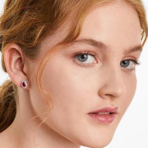 Premium 925 <b>Sterling</b> <b>Silver</b> Moissanite Diamond <b>Stud</b> Earrings Brilliant Luxury Fine Jewelry for Women Bridal Wedding Anniversary - Product Image 5