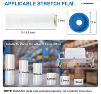 Fabrication de distributeurs de film étirable personnalisés avec outil d'emballage pour cartons multi-tailles