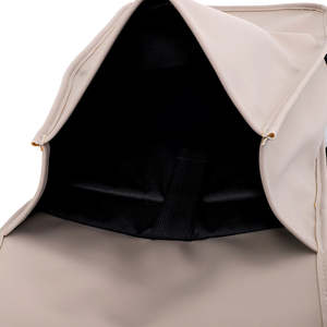 レザーノートパソコンバックパック防水ビジネススクールトラベルバッグ大容量カジュアル女性用 - Product Image 5