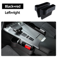 Organisateur de siège de voiture personnalisé, accessoires pour console automobile, boîte de rangement, organisateur latéral de siège avec porte-gobelet