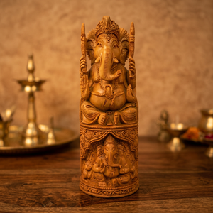 พระพิฆเนศไม้ - Product Image 2