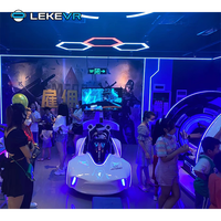 LEKE VR Racing Go Karts Simulador de coche Realidad virtual Máquina de juego de arcade Franquicia