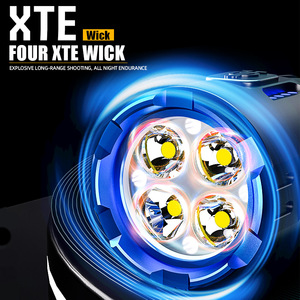 Hot-selling Rechargeable Aluminum Alloy IP20 5h Runtime Super Bright Long-range LED Waterproof Overcharge Protection Flashlight - Product Image 2