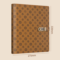 Carpeta Archivadora Recargable con Cubierta de Cuero PU, Cierre de Seguridad, Precio de Fábrica, Almacenamiento Duradero para Tarjetas de Identificación, Documentos Bancarios, Seguros, Licencias de Conducir