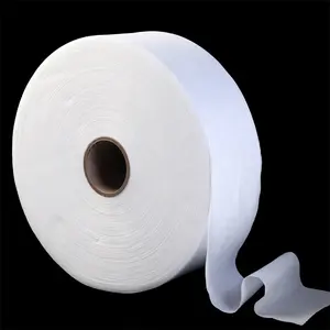 [FACTORY]Best Selling 60%viscose 40%polyester Mesh Wet Tissue Nonwoven Spunlace Material Fabric Roll