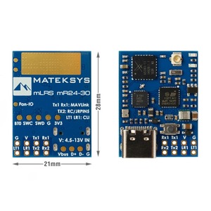 Mateksys MR24-30 mlrs mavlink <span class=keywords><strong>2.4GHz</strong></span> <span class=keywords><strong>Receiver</strong></span> cho tầm xa <span class=keywords><strong>RC</strong></span> moder bay không người lái - Product Image 5