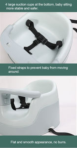 Chaise bébé multifonctionnelle 3-en-1 |   Siège imperméable et résistant à l'huile en EVA+PP pour une utilisation quotidienne pendant plus <span class=keywords><strong>de</strong></span> 3 mois, pour les repas et la douche - Product Image 4