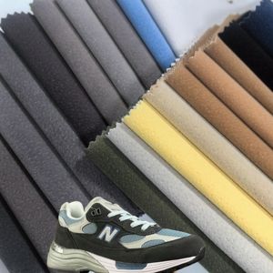 Pu cuir artificiel usine 0.9mm cochon Nubuck daim baskets cuir synthétique pour bottes chaussures ou sacs <span class=keywords><strong>Birken</strong></span> Stocks chaussure supérieure - Product Image 4