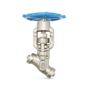 Vanne d'arrêt de type Y haute température et haute pression F91, Vanne à opercule 4500LB - Product Image 1