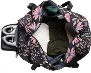 Muestra Gratuita de Fábrica, Bolsa de Viaje Impermeable Plegable con Bolsa para Zapatos, Bolsa de Gimnasio, Bolsa Deportiva - Product Image 5