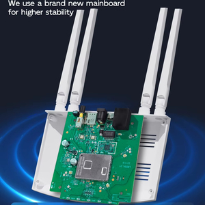 OpenWrt Routeur CPE industriel 4G LTE Emplacement pour <span class=keywords><strong>carte</strong></span> <span class=keywords><strong>SIM</strong></span> Modem WiFi sans fil pour <span class=keywords><strong>carte</strong></span> <span class=keywords><strong>multi</strong></span>-<span class=keywords><strong>SIM</strong></span> 300mbps Max LAN 2.4G Pare-feu pour usage domestique - Product Image 2