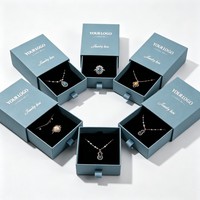Boîte cadeau rigide de luxe personnalisée en gros, boîte en carton 1200 g/m² pour l'emballage de bijoux, boîte en papier avec couvercle