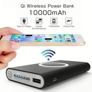 พาวเวอร์แบงค์แบบพกพาดีไซน์ใหม่ รองรับโลโก้ ชาร์จไร้สายสำหรับสมาร์ทโฟน - Product Image 2