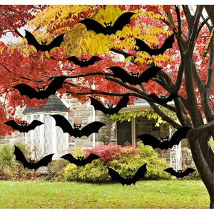 Ciondolo pipistrello di Halloween decorazioni da giardino per esterni forniture per feste di Halloween Horror 2023 decorazioni di Halloween