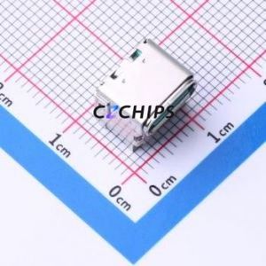 HC-TYPE-C-16P-CH5.90-3A-F1.3-G-02 USB Connector SMD Connector Type-C USB 3.1 Female Horizontal Mount - Product Image 1