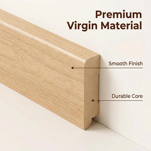 Moldura <span class=keywords><strong>de</strong></span> Pared <span class=keywords><strong>de</strong></span> <span class=keywords><strong>PVC</strong></span> <span class=keywords><strong>de</strong></span> Material Virgen <span class=keywords><strong>de</strong></span> Primera Calidad <span class=keywords><strong>de</strong></span> 2000 mm, Zócalo, Cornisa, Rodapié <span class=keywords><strong>para</strong></span> Decoración <span class=keywords><strong>de</strong></span> Paredes <span class=keywords><strong>de</strong></span> Lujo - Product Image 5