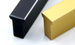 Ручка-скрытый замок из алюминиевого сплава 80 мм для стеклянных дверей и шкафов - Product Image 3