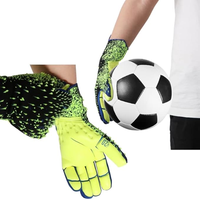 Guantes de Portero de Fútbol de Alta Calidad al por Mayor, para Jóvenes y Adultos, Transpirables, de Látex, con Diseño Antideslizante y Protección