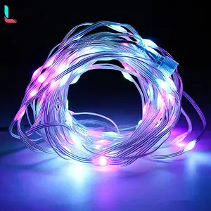 Likelight Kupferdraht WS2811 Weihnachten LED-String-Lichter wasserdicht smart Strings-Licht für Hochzeitsfeiern