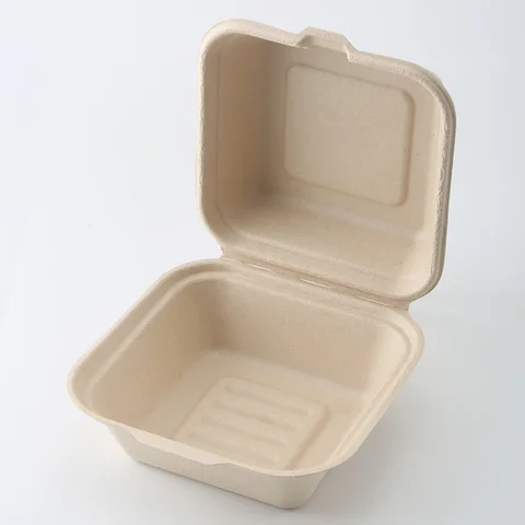 Wholesale Restaurant Supply Sugarcane Containers, Sugar Cane Food Containers