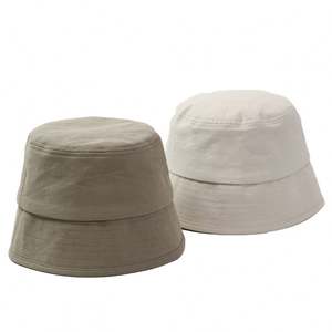 Sombrero de Pescador Vintage Personalizado de Color Sólido, Sombrero a la Moda con Protección Contra la Radiación - Product Image 4