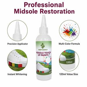 Pintura en Aerosol Ecológica OEM para Entresuela, Restaurador <span class=keywords><strong>de</strong></span> Suelas <span class=keywords><strong>de</strong></span> Zapatos al por Mayor, Eliminador <span class=keywords><strong>de</strong></span> Amarilleo <span class=keywords><strong>de</strong></span> Precisión, Impermeabilizante para <span class=keywords><strong>Zapatillas</strong></span> Blancas - Product Image 3