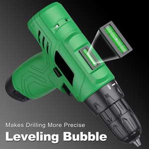 12V Li-ion Battery Cordless Drill <b>Set</b> Power Tools Keyless <b>Screwdriver</b> Customized OEM Support CD-12H Cordless Drill <b>Set</b> CD-12H - Product Image 3