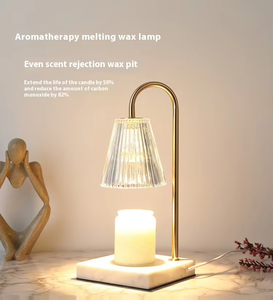 Camera da letto di lusso senza fiamma di vetro cera Melt scalda lampada USB alimentato elettrico aromaterapia <span class=keywords><strong>per</strong></span> oli essenziali - Product Image 5