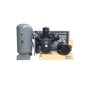 Hengda 30bar 15kw 1.2m3/min Piston Air Compressor with Air Receiver 380VAC for PET Bottle Blowing - Product Image 2