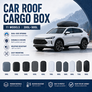 Boîte <span class=keywords><strong>de</strong></span> rangement sur le <span class=keywords><strong>toit</strong></span> optimisée pour l'espace, 900L, pour Toyota Highlander - Product Image 1