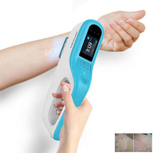 Fototerapia UV, láser Excimer portátil, lámpara de 308 nm, equipo de fisioterapia portátil para Vitiligo Psoriasis de NM - Product Image 1