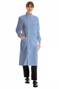 En gros, Blouse médicale unisexe en tissu élastique pour hôpitaux, cliniques chirurgicales et dentaires, uniforme de travail, blouse de laboratoire, tenue professionnelle - Product Image 3