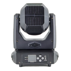 Mini cabezales móviles LED RGBW de 120W súper brillantes con zoom 3 en 1, Gobo, <span class=keywords><strong>5</strong></span> prismas giratorios, efecto <span class=keywords><strong>halo</strong></span>, haz de luz, spot y wash para espectáculos y discotecas - Product Image 2