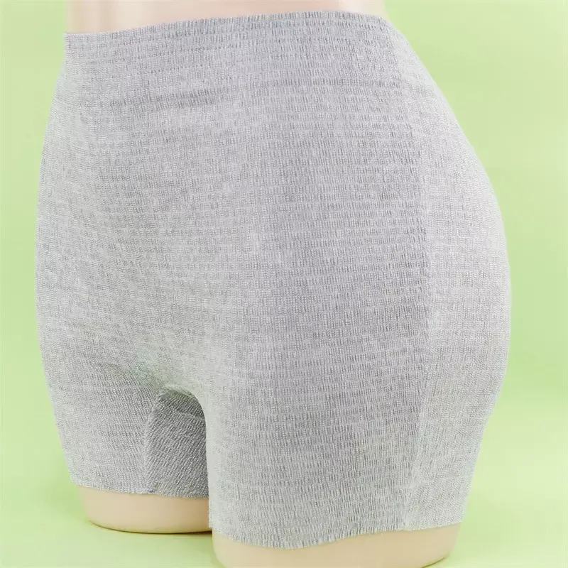 Sous-vêtement post-partum jetable personnalisé Friderma populaire culotte en microfibre de maternité extensible super douce