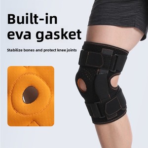 Genouillère en néoprène pour hommes et femmes adultes, protection professionnelle antidérapante, soutien pour l'alpinisme, le <span class=keywords><strong>volley</strong></span>-<span class=keywords><strong>ball</strong></span>, le basketball - Product Image 2