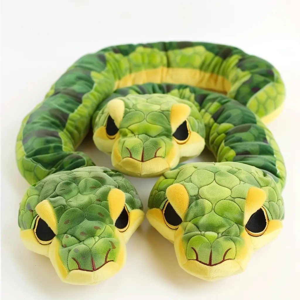 Jouet serpent en peluche personnalisé OEM ODM Faites votre propre jouet en peluche personnalisé