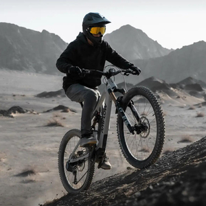 Nouveauté 2027 <span class=keywords><strong>Vélo</strong></span> de montagne <span class=keywords><strong>électrique</strong></span> <span class=keywords><strong>léger</strong></span> à cadre en fibre de carbone Amflow PX haute performance tout-terrain - Product Image 2