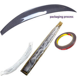 For B9 B9.5 Sedan Style Honeycomb Carbon Fiber Rear Spoiler Trunk Wing 2016-2023 - Product Image 6