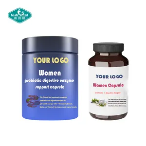 OEM Womens Digest ive Enzyme Probiotics Supplement Kapsel unterstützung für die Verdauung von Frauen und die Gesundheit des Urins