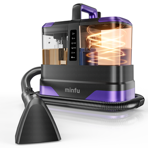 Nettoyeur professionnel Minfu en promotion pour tissus et tapis, machine de nettoyage à sec et humide, nettoyeur vapeur pour taches sur sièges de voiture et de canapé domestique - Product Image 1