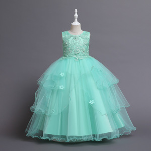 Vestido de Princesa <span class=keywords><strong>para</strong></span> Niñas, Vestido Largo Formal <span class=keywords><strong>para</strong></span> <span class=keywords><strong>Primera</strong></span> Comunión, Fiesta Infantil, <span class=keywords><strong>Ropa</strong></span> <span class=keywords><strong>para</strong></span> Niños, Vestidos de Noche <span class=keywords><strong>para</strong></span> Bodas y Cumpleaños - Product Image 5