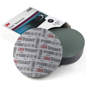 3m 02090 Trizact P1000 bọt-hậu thuẫn đĩa mài mòn cho sơn hoàn thiện micro loại bỏ vết xước đánh bóng và chà nhám - Product Image 4
