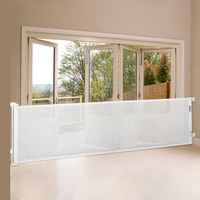 Barrière d'escalier pour bébé, barrière de sécurité rétractable, porte de sécurité pour bébé, filet de sécurité pour bébé, montage mural, perçage, barrière de sécurité pour bébé