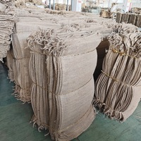 Sacs en copra, sacs en jute pour café, fèves de cacao, neufs, 94x57cm, 665g, sac en copra biodégradable, sac en jute de qualité alimentaire, Bangladesh