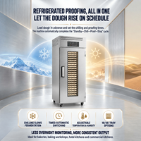 YOSLON Armoire de Fermentation Réfrigérée Automatique à 36 Plateaux pour Boulangerie