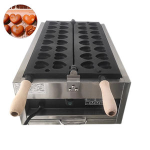 Guangzhou Commercial Heart-shaped Waffle <strong>Maker</strong> Non-stick <strong>Cake</strong> <strong>Maker</strong> Heated Evenly Stainless Steel - Product Image 3