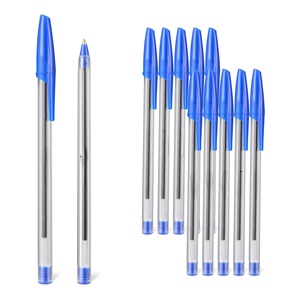 Promotional NOVISON Smooth Writing <b>Ballpoint</b> <b>Pens</b> for Office & School Use Plastic 1.0mm Tip Black/Blue/Red Ink Guangdong Origin - Product Image 1