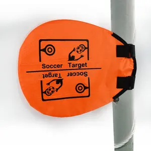 4 pcs a set football target net attach on iron poles for competition goals replacement easily football aid target